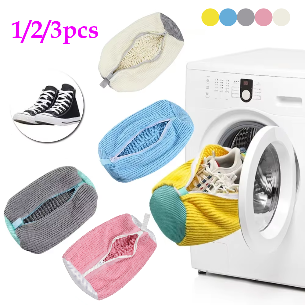 Sneaker Care - 1/2/3PCS Reusable Shoe Cleaning Bags for