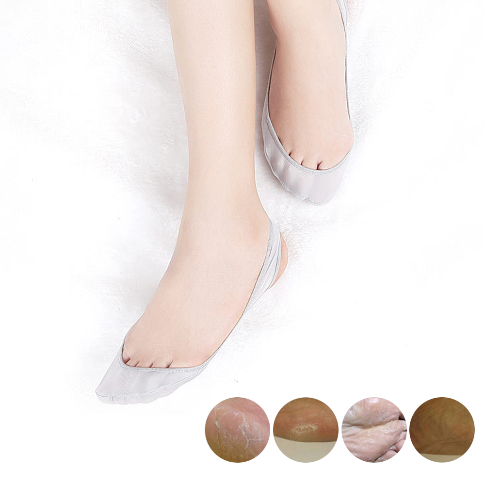 1Pair   Women Ice Silk Half Pa - Sneaker Care 评论和价格