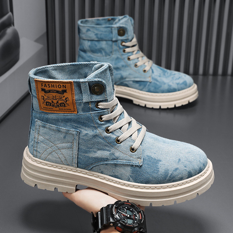 Spring High Top Mens Shoes 202 - Sneaker Care Set 评论和价格