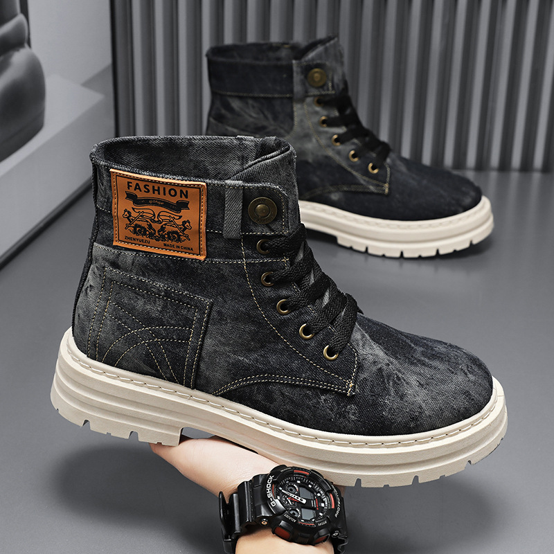 Spring High Top Mens Shoes 202 - Sneaker Care Set 评论和价格