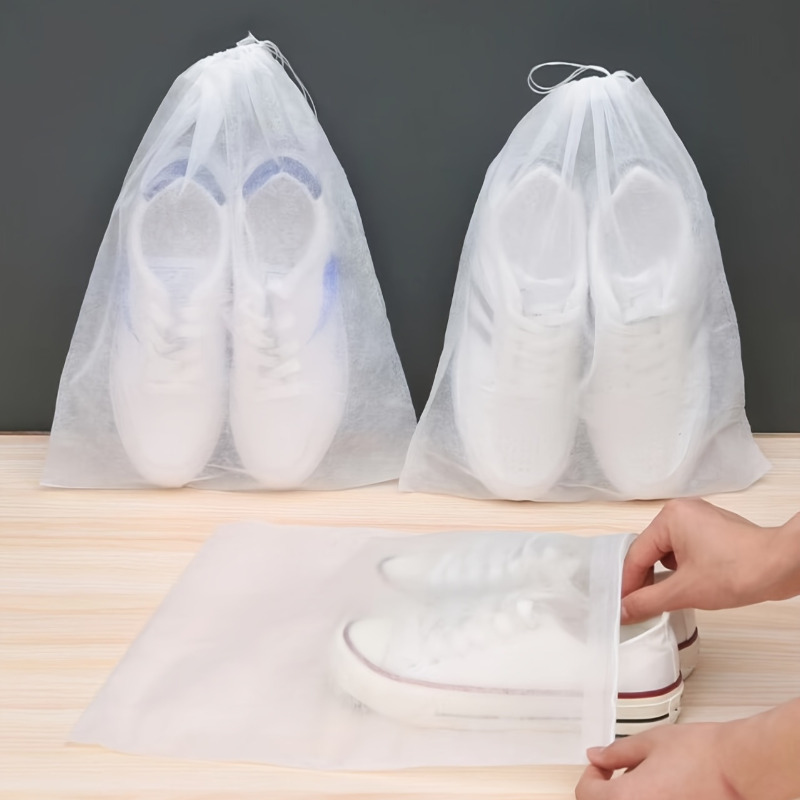 10pcs  Portable Shoes Bag, Non - Shoe Bag Dust 评论和价格