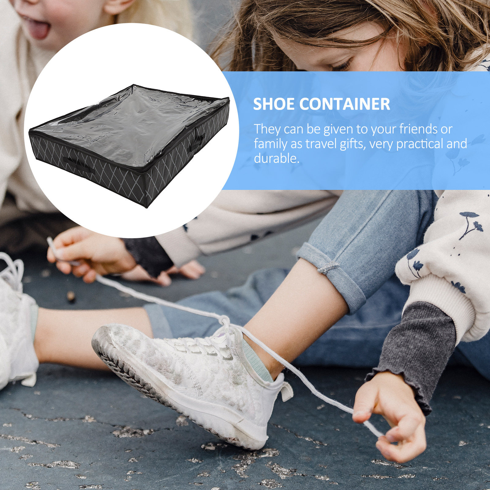 Underbed Shoe Organizer Travel - Shoe Bag Dust 评论和价格