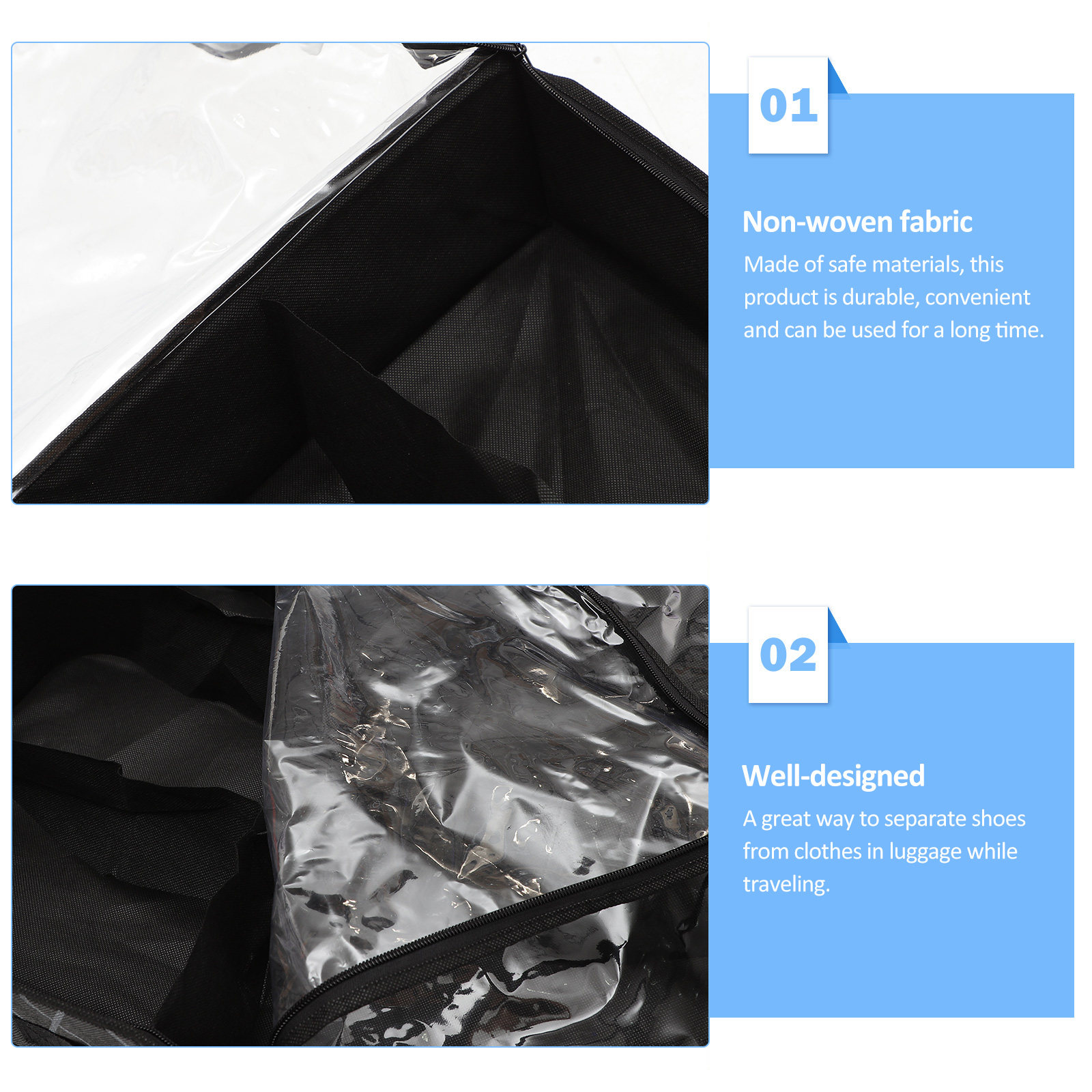 Underbed Shoe Organizer Travel - Shoe Bag Dust 评论和价格