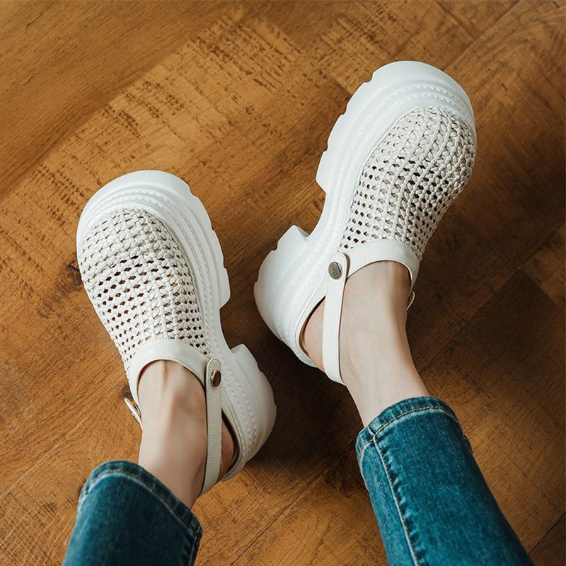 Women Flats Platform Sandals M - Sneaker Care Set 评论和价格