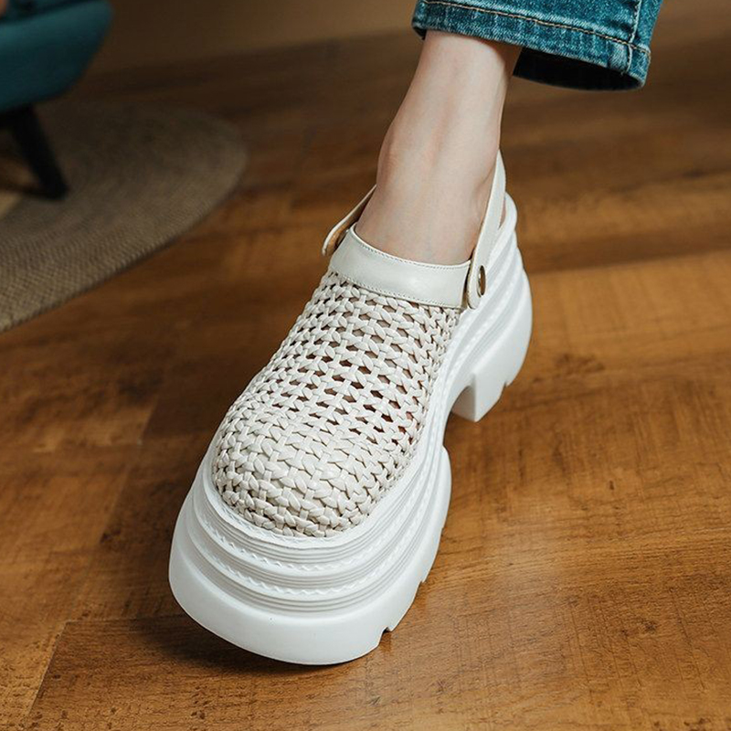 Women Flats Platform Sandals M - Sneaker Care Set 评论和价格