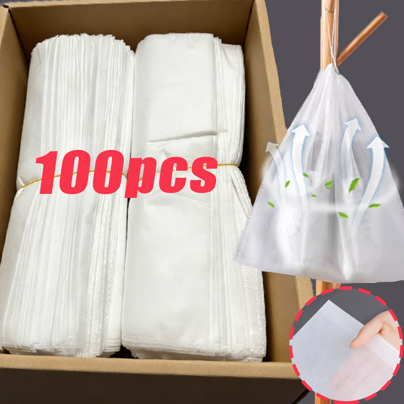 1-100pcs Shoe Storage Bag Whit - Shoe Bag Dust 评论和价格