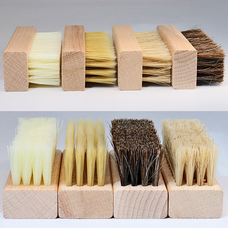 Useful Wood Handle Shoe Brush  - Sneaker Care 评论和价格