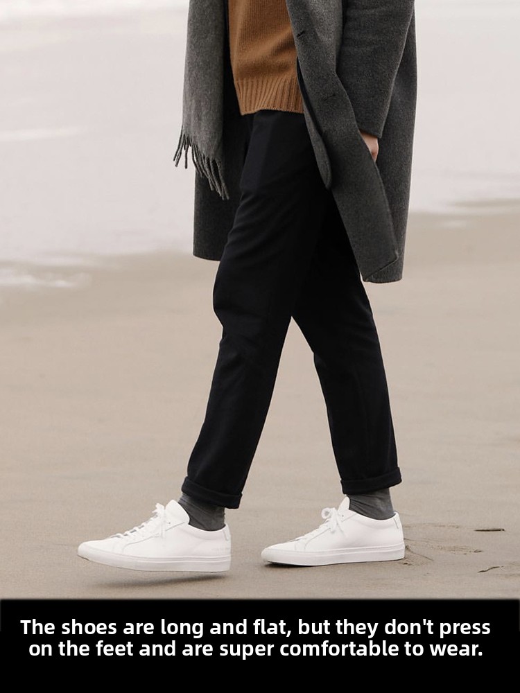 Comfortable Leather Men's Slip - On Sneaker Care 评论和价格