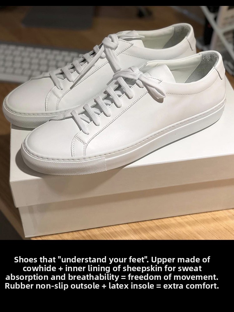 Comfortable Leather Men's Slip - On Sneaker Care 评论和价格