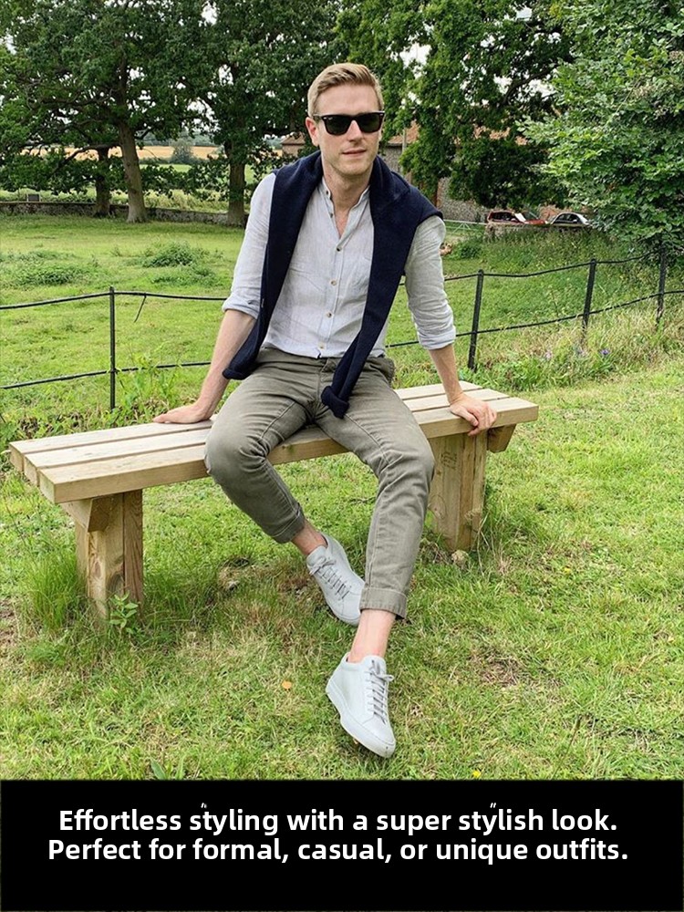Comfortable Leather Men's Slip - On Sneaker Care 评论和价格