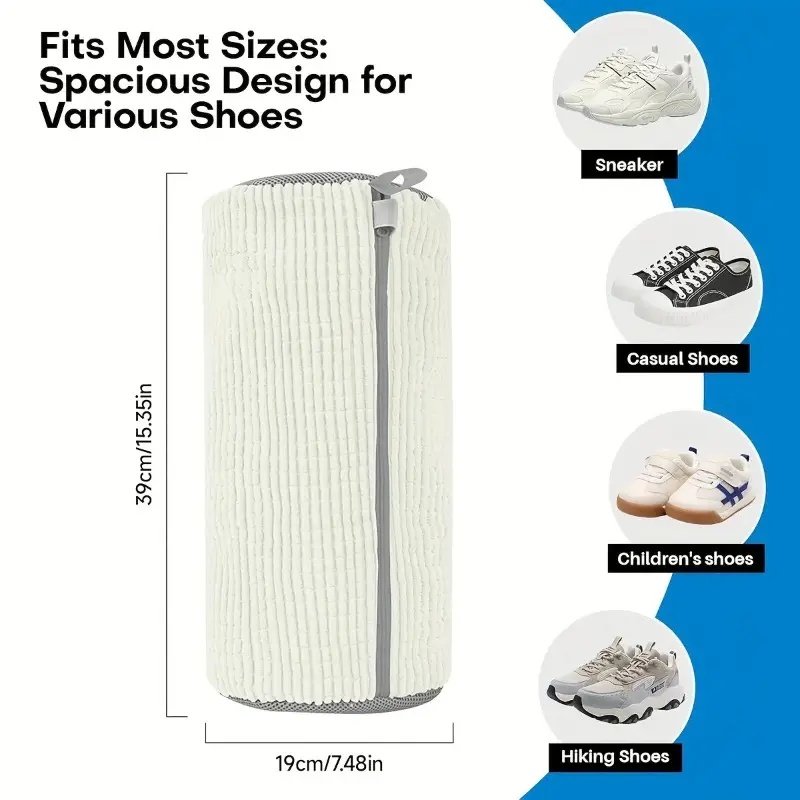 Reusable Shoe Wash Bag Set, Ma - Shoe Bag Dust 评论和价格