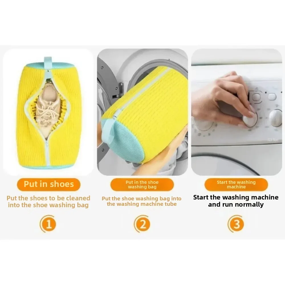 1/4PCS Shoe Washing Bag Washin - Sneaker Care 评论和价格